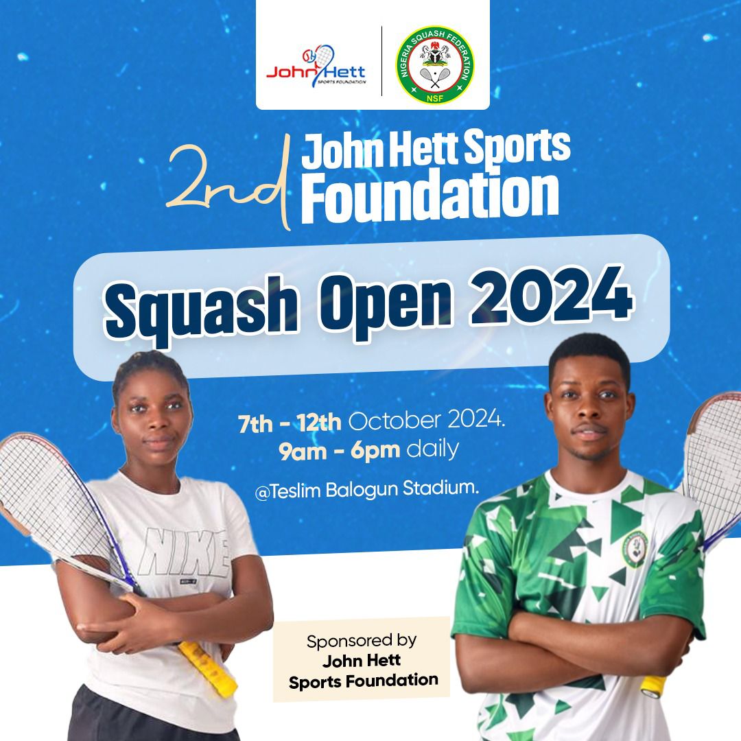 John Hett Sports Foundation Open 2024 (Pre-Qualification)